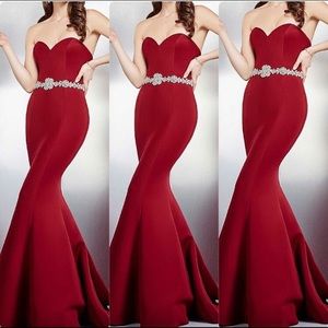 ❤️Jovani❤️Burgundy Formal Gown Like 🆕
